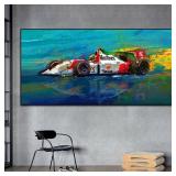 Scandinavian Simple Wall Art Ayrton Senna F1...