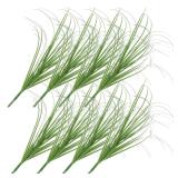 12Pcs Simulation Grass Home Plant Stem Prop...