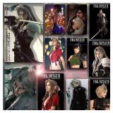 F-Final Fantasy Poster T-Tafa Cloud Sephiroth...