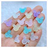100Pcs New Cute Mini 10*12mm Small Mouse Head...