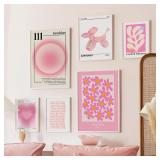 Pink Angel Number Poster And Prints Flower...