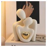 1Pc Romantic Love Embrace Statue Ornament...