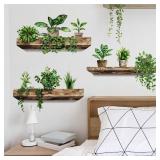 Creative Wall Stickers Potted Plant Decals...