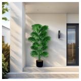 43.30 inches tall artificial palm tree - large...