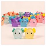 10/20pcs Luminous Mini Resin Axolotl Miniature...