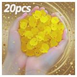 A pack of 20 cute yellow fat chicken desktop...