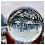 D2 Crystal Ball Perfect Lensball Clear Glass K9...
