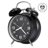 4 Inch Twin Bell Loud Alarm Clock Metal Frame...