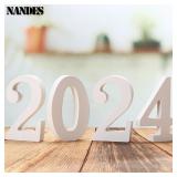 10CM Wood Numbers 0-9 Wooden Thicken DIY Digit...