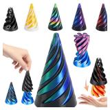 3D Printed Spiral Cone Pyramid Passthrough...