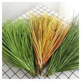 Fake Plant Simulated Onion Grass Diy...