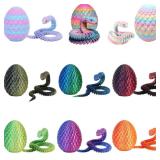 3D Printed Snake Egg With Flexible Inner Hinge...