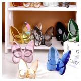 1PC, a colored glass material crystal...