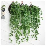 Artificial Plants Vines Wall Hanging Simulation...