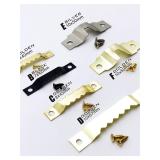 25pcs Golden Silver Black Sawtooth Picture...