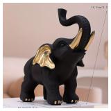 Elephant decoration, wall art shelf decoration...