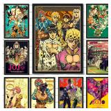 2022 JOJO Posters Vintage Anime Poster JoJos...