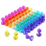 Neodymium Magnet for Fridge, Magnetic Push Pin,...