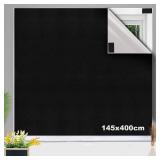 100% Blackout Window Cover Darkest Light Block...