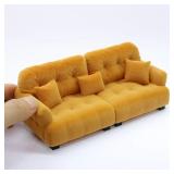 1:25/30 Sofa PLA Mini Doll Cream Style...