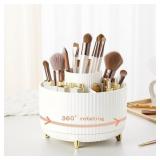 360? Rotating Makeup Organizer - 1pc Plastic...