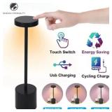 Classic Table Lamp USB Rechargeable Night Light...