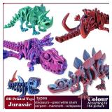 3D Printed Tyrannosaurus Rex Realistic Dinosaur...