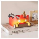 Resin Cartoon Fire Person Tray Creative Anime...