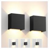 LED Wall Sconces 6W Modern Indoor Outdoor IP65...
