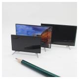 1/12 Scale Miniature TV with Stand - Dollhouse...