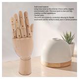 Flexible Wooden Hand Model Moveable Wooden...