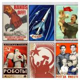 Soviet Russia Communism Poster Minimalist...