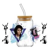 Pop Music Superstar UV DTF 3D Transfer Sticker...