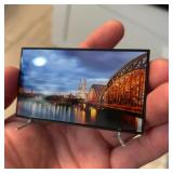 1/12 Dollhouse Mini TV with Stand  TV Scale...