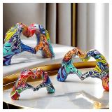 Creative Graffiti Resin Hand Heart Gesture...