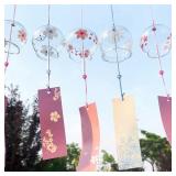 1PC Wind Bell Japan Wind Chimes Handmade Glass...