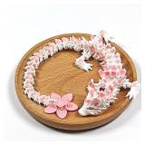 3D Printed Crystal Dragon Articulated Dragon...