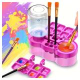 New Paint Brush Cleaner With Drain Button...