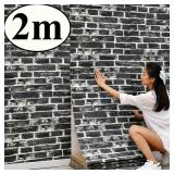 3D Wall Sticker 70cmx10m Continuous Retro...