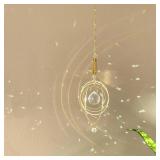 Round Sun Catcher, Outdoor Home Hanging...