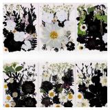 22-25PCS Set Black Series Dried Flowers for DIY...