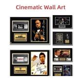 Classic Movie Poster With Signature Art Prints...