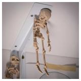 1Pc Magnetic Poseable Skull Fridge Magnet Funny...