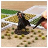 104pcs/pack Static Grass Tuft, Model Grass...