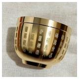 Gold Feng Shui Hundred Blessings Bowl Fine...