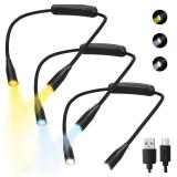 Rechargeable LED Neck Reading Lights Neck Light...