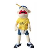 60cm Jeffy Hand Puppet Plush Children Soft Doll...