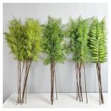 Realistic Artificial Fern Plant Branches...
