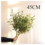 45CM Artificial Olive Branches Leaves...