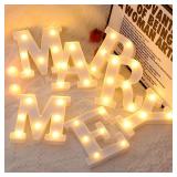 Luminous Number Lamp Alphabet Letter LED Lights...